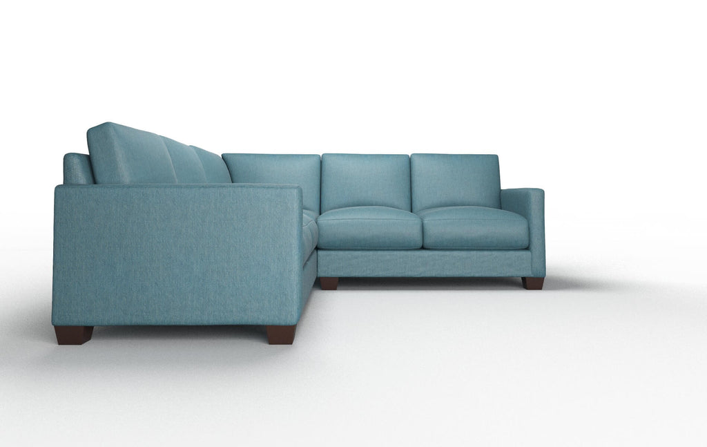 Damon Sectional - Cosmo Teal