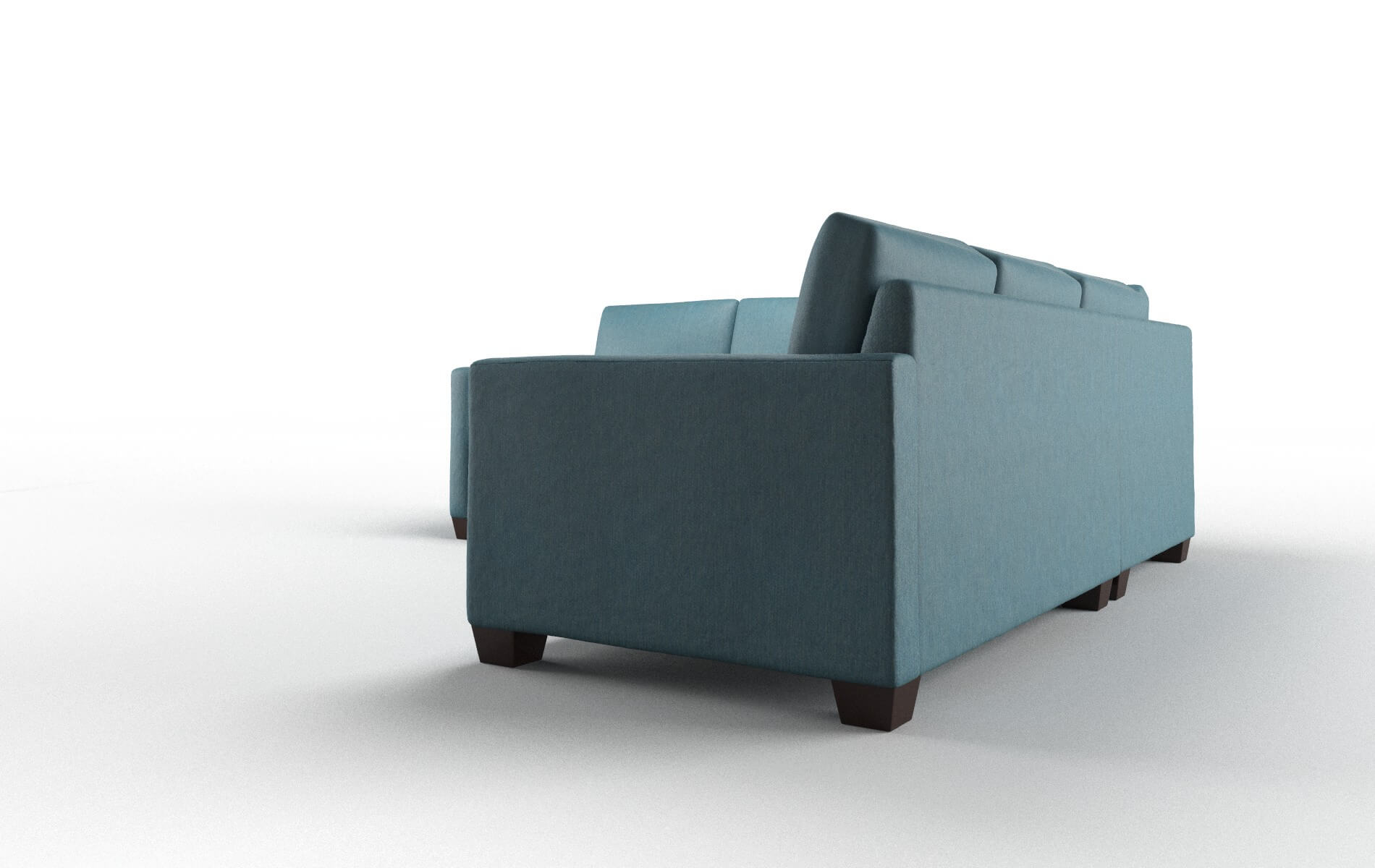 Damon Sectional - Cosmo Teal