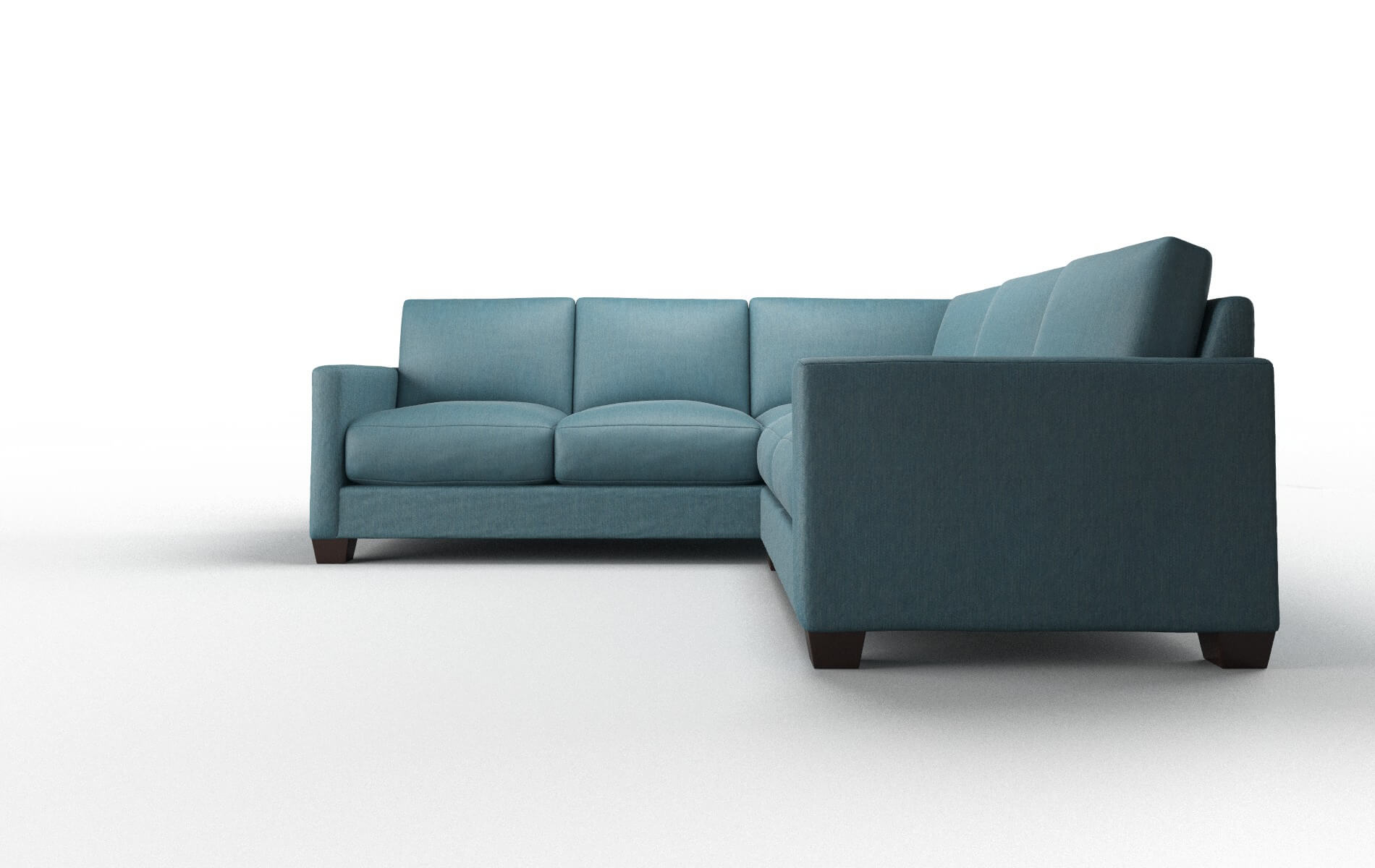 Damon Sectional - Cosmo Teal
