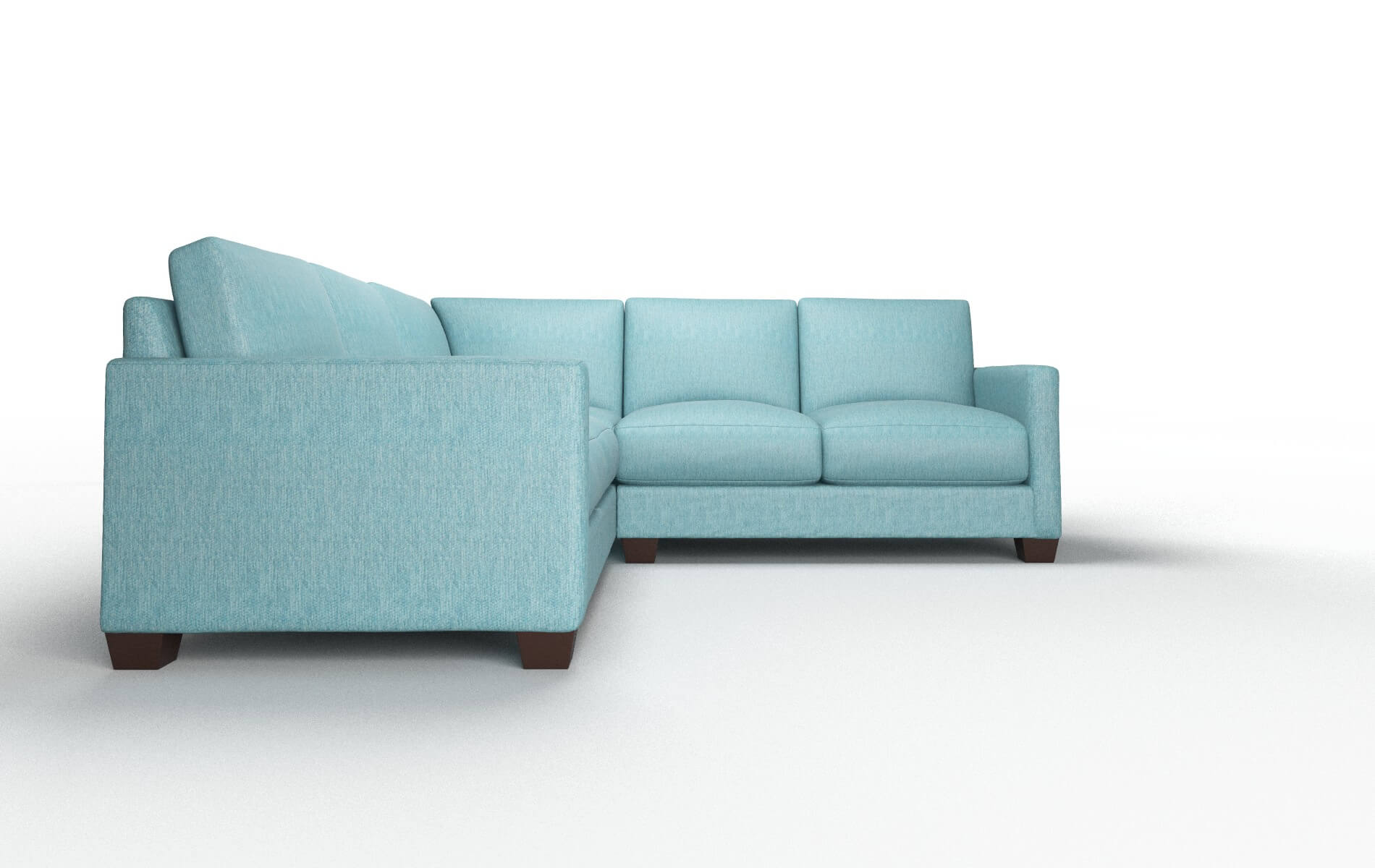 Damon Sectional - Cosmo Turquoise