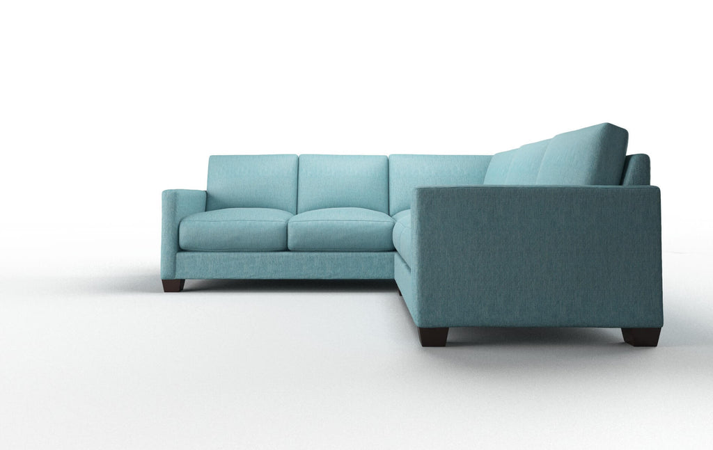 Damon Sectional - Cosmo Turquoise