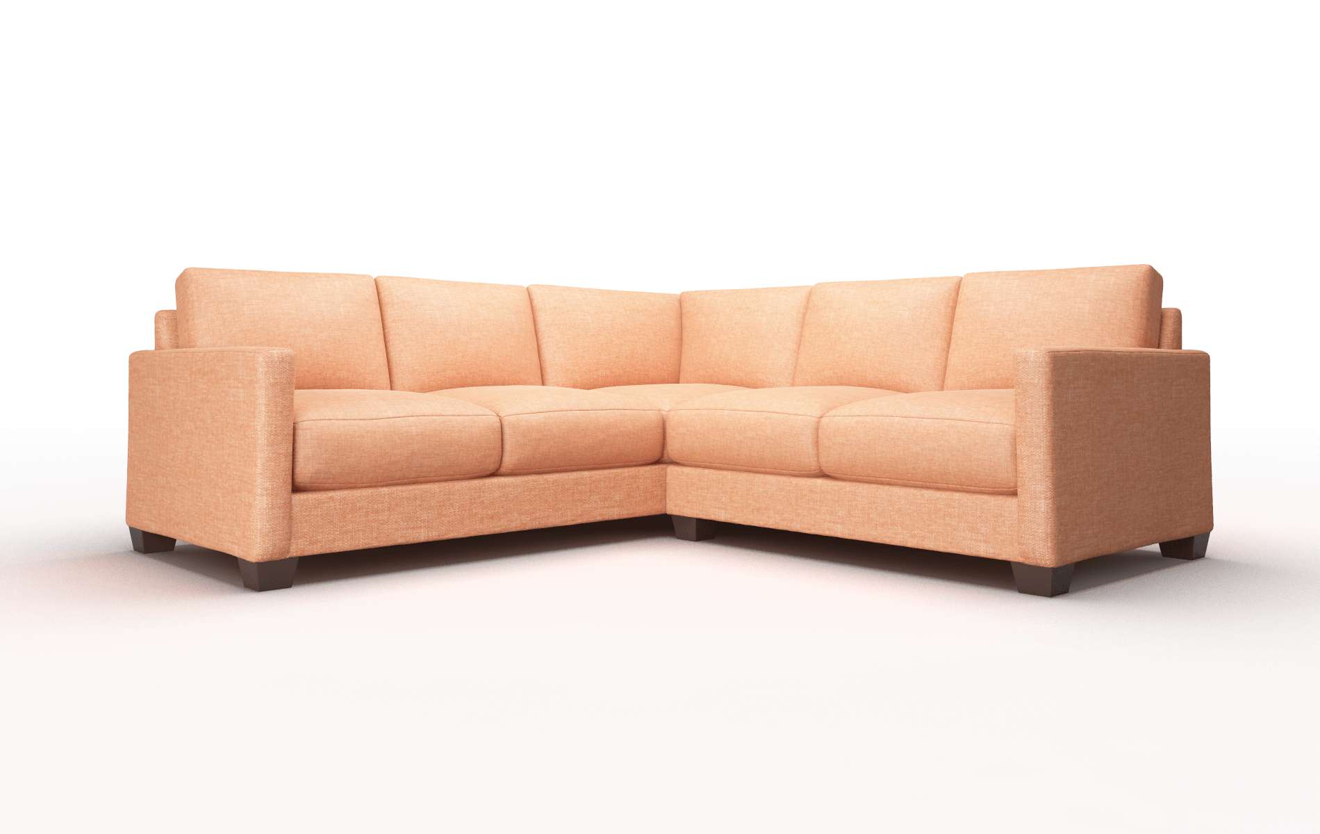 Damon Sectional - Hepburn Appricot