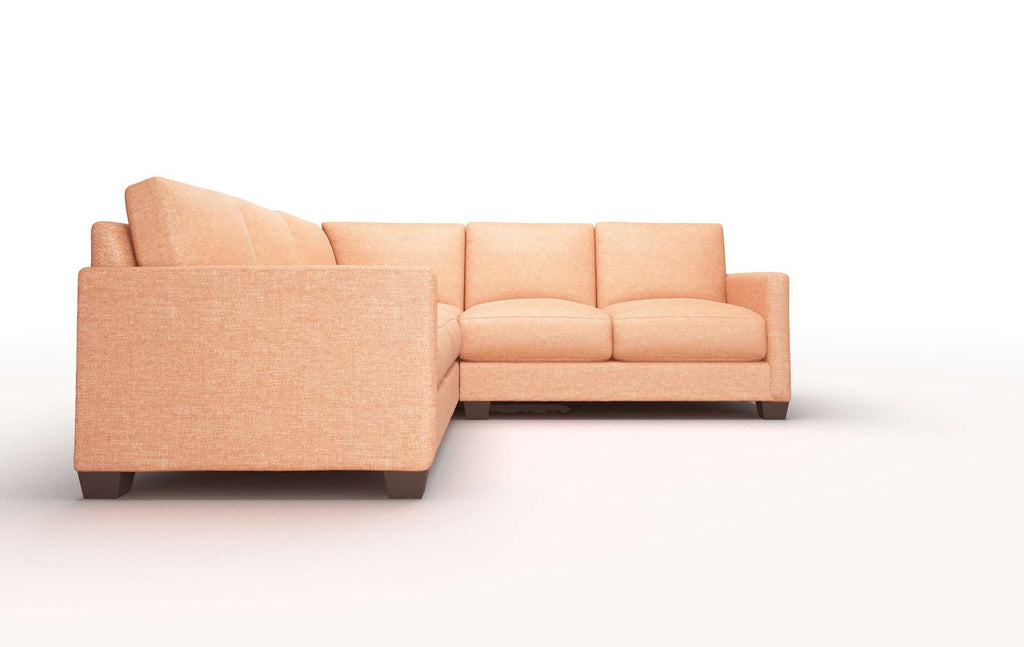 Damon Sectional - Hepburn Appricot