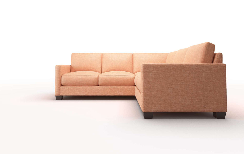 Damon Sectional - Hepburn Appricot