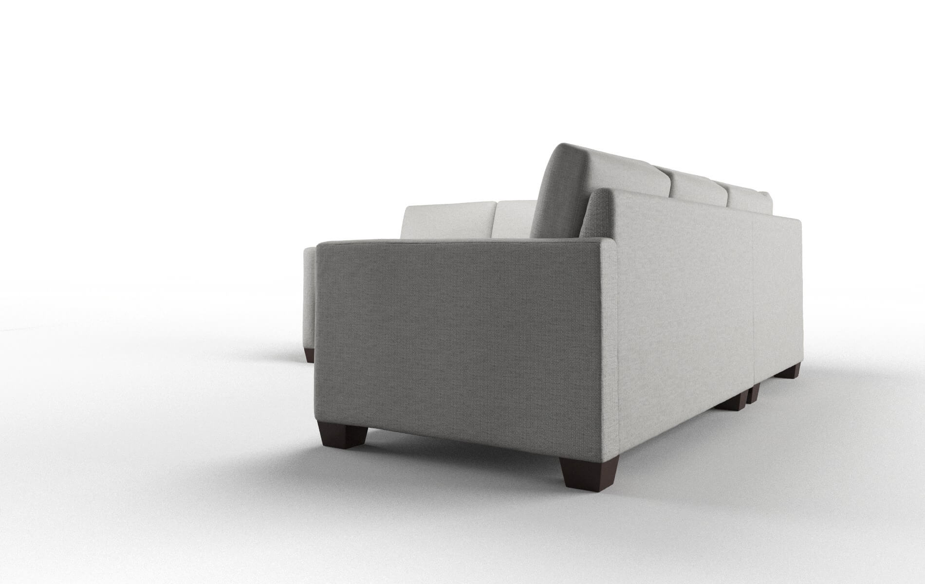 Damon Sectional - Parker Silver