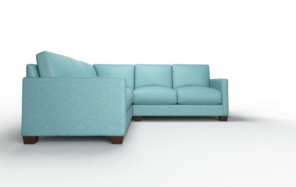 Damon Sectional - Parker Turquoise