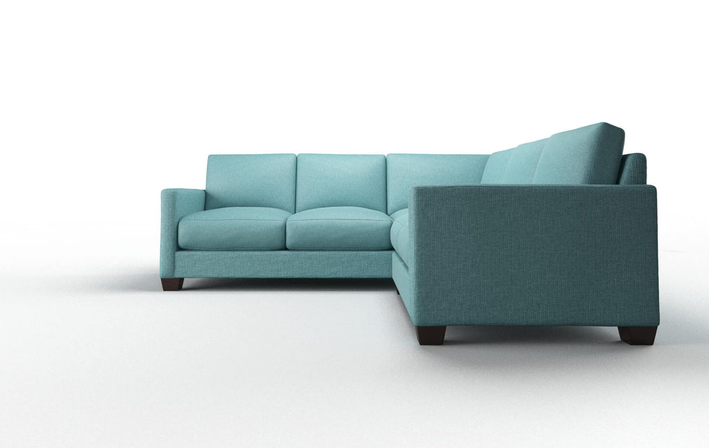 Damon Sectional - Parker Turquoise