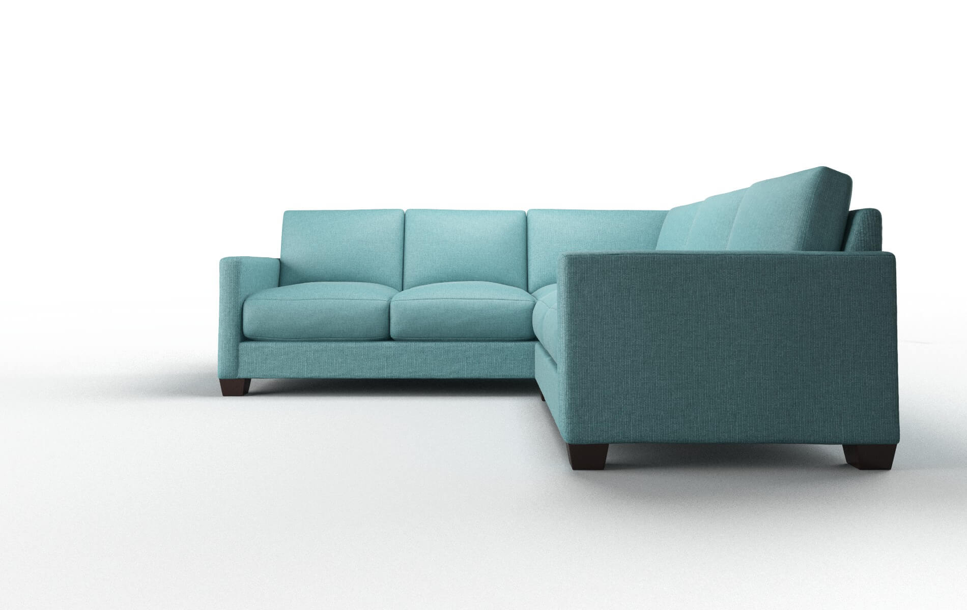 Damon Sectional - Parker Turquoise