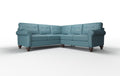 Fusion Sectional - Cosmo Teal