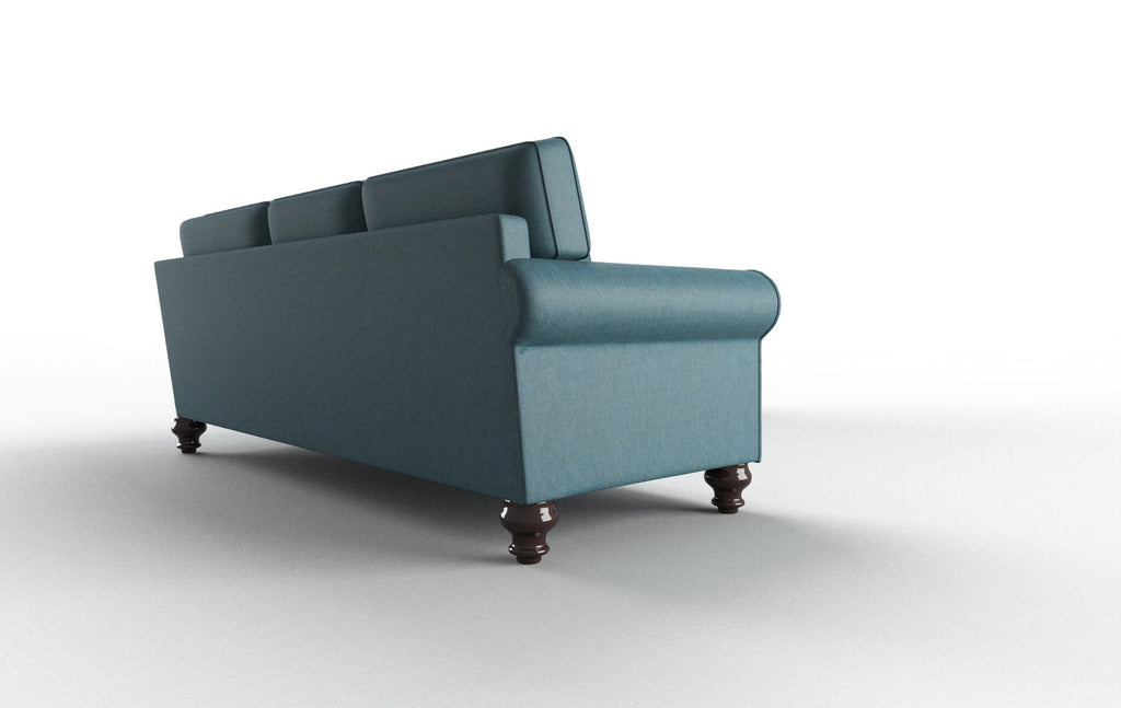 Fusion Sectional - Cosmo Teal