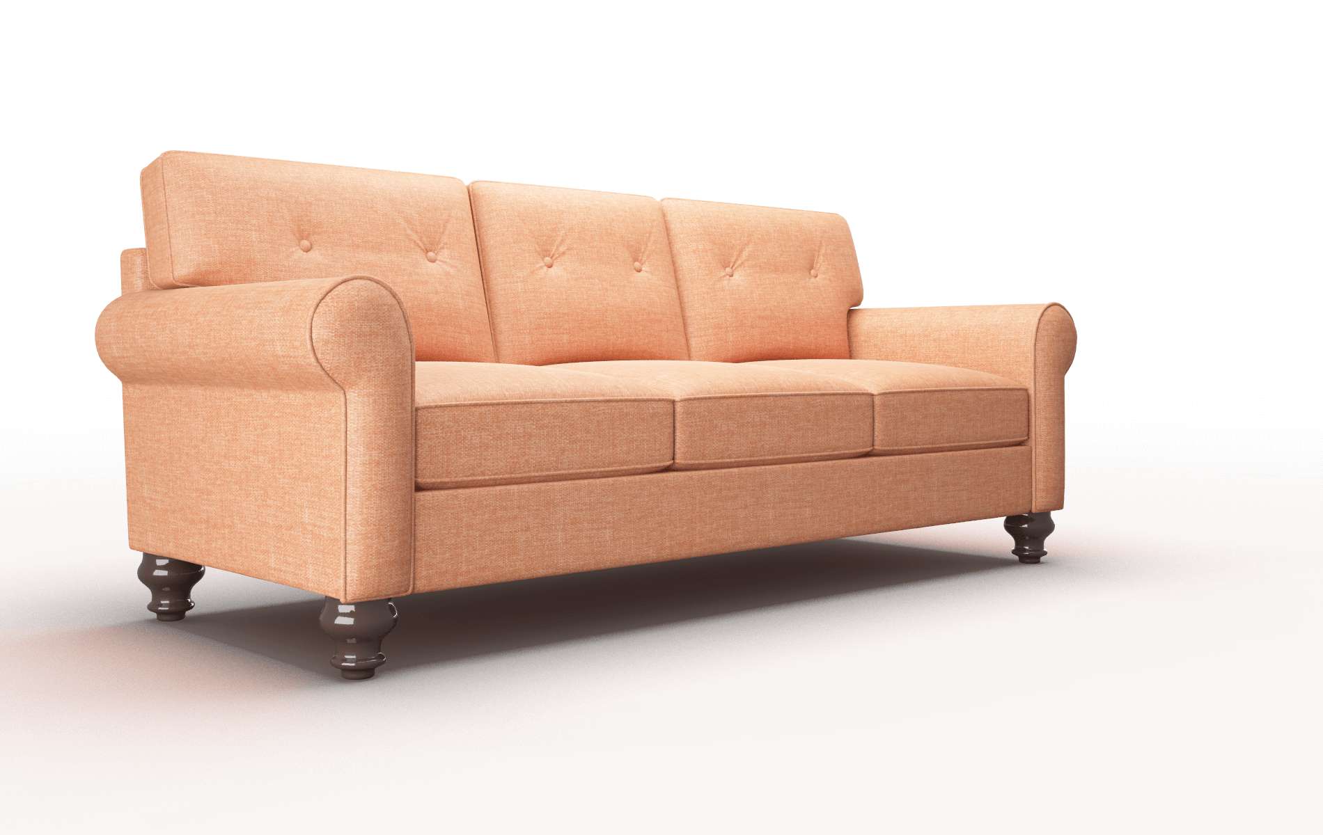 Fusion Sofa - Durham Tangerine