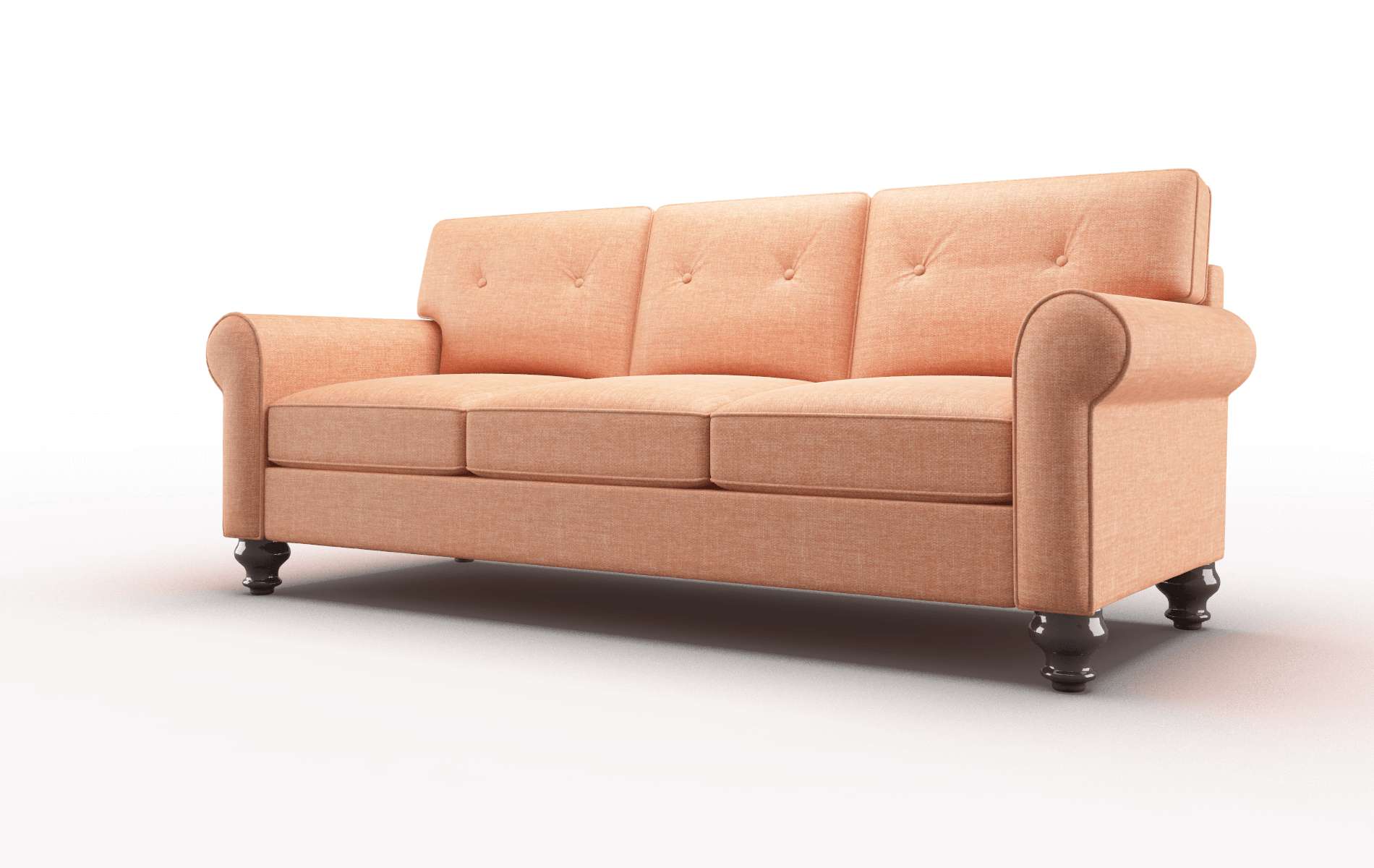 Fusion Sofa - Durham Tangerine