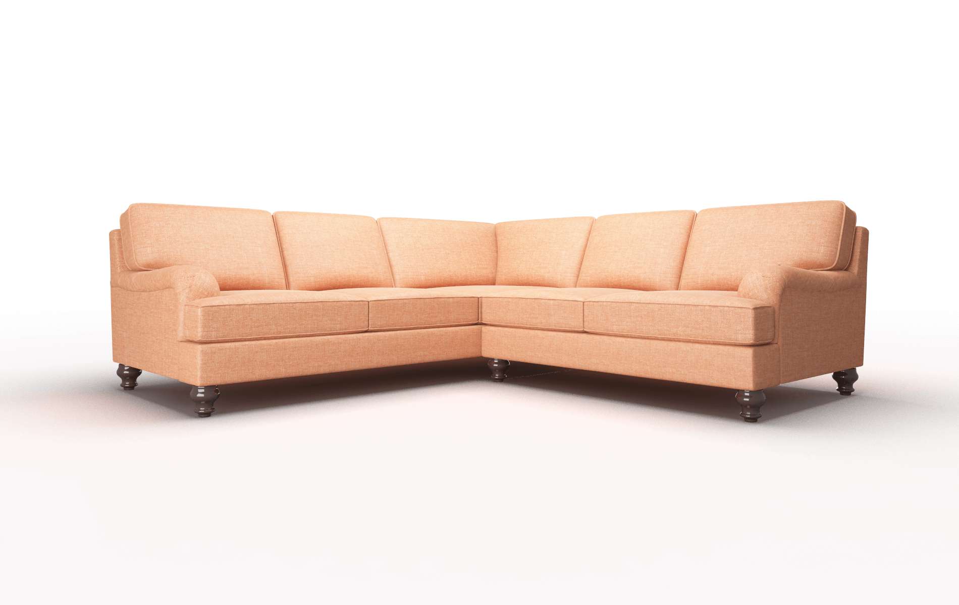 Halifax Sectional - Durham Tangerine