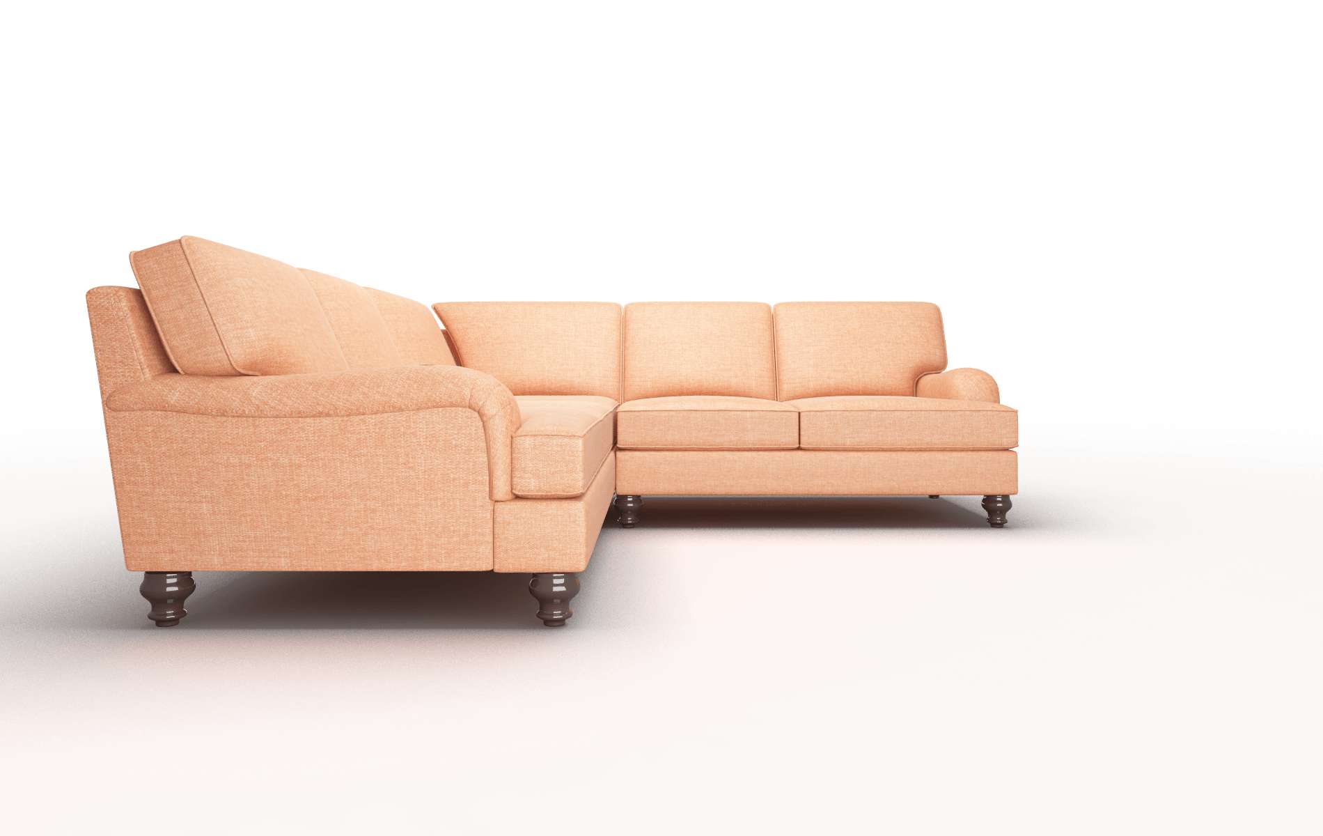 Halifax Sectional - Durham Tangerine