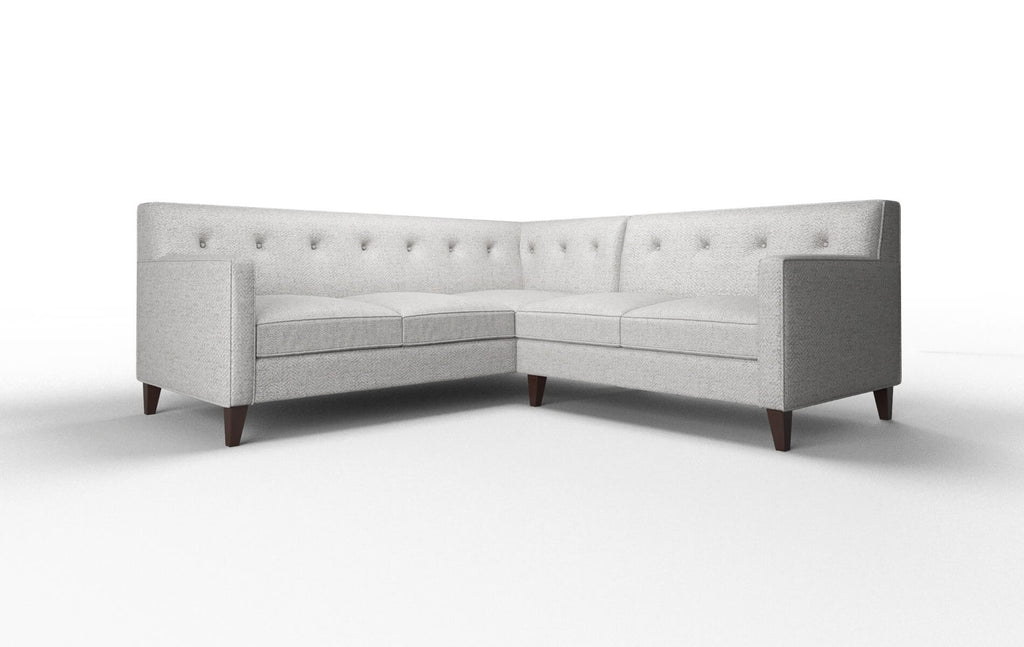 Harvard Sectional - Catalina Silver