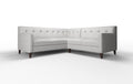 Harvard Sectional - Catalina Silver