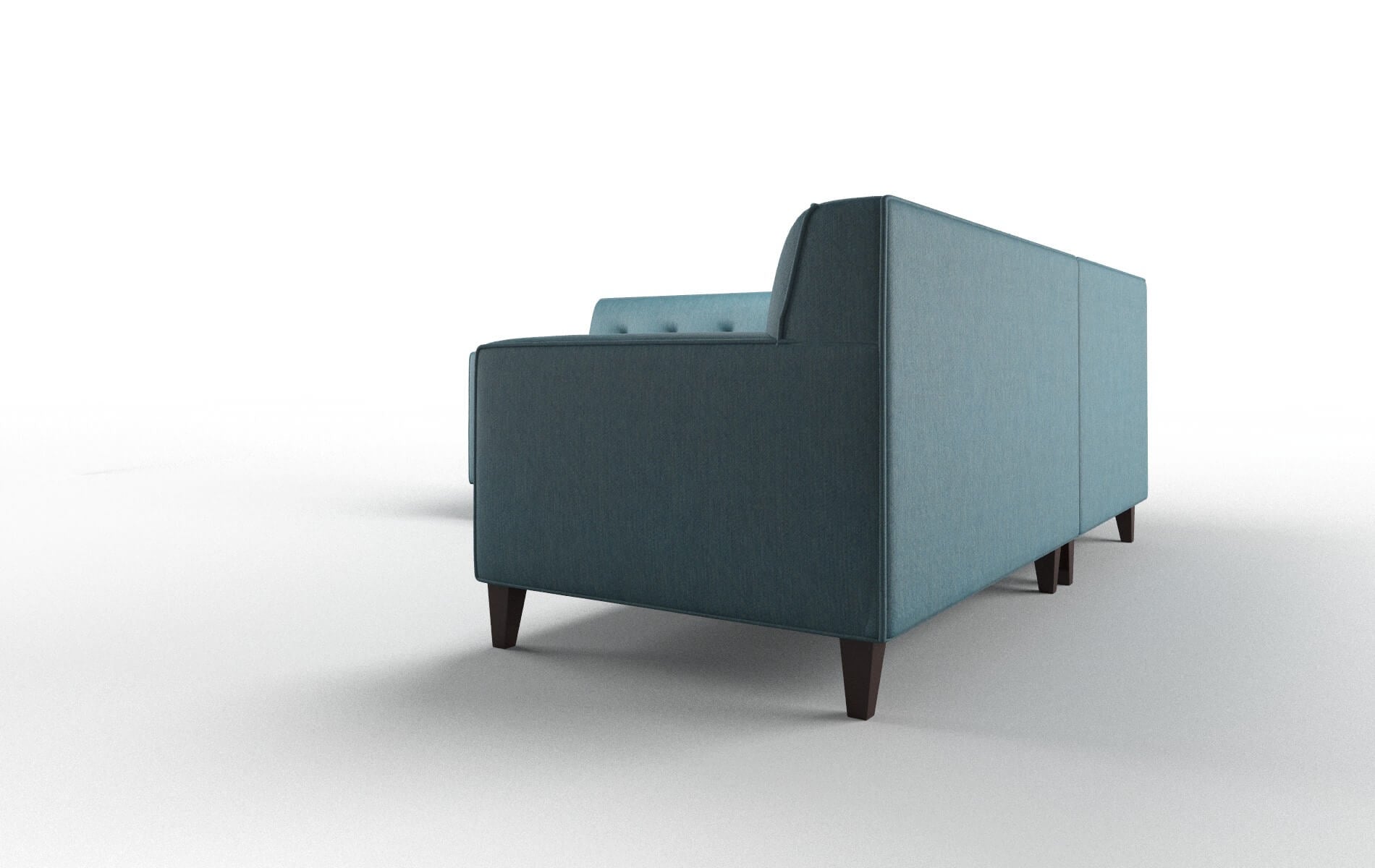Harvard Sectional - Cosmo Teal