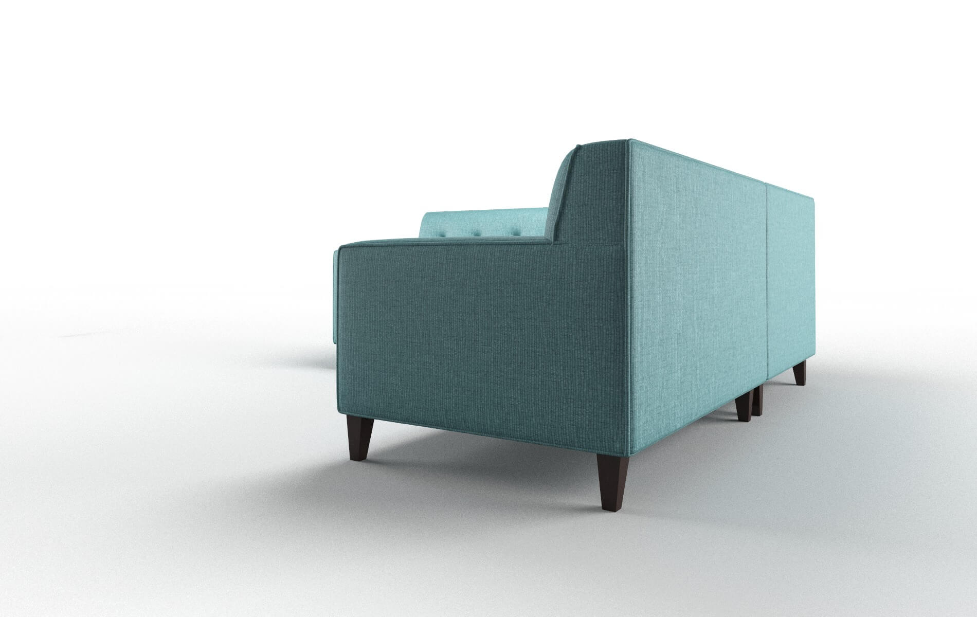 Harvard Sectional - Parker Turquoise