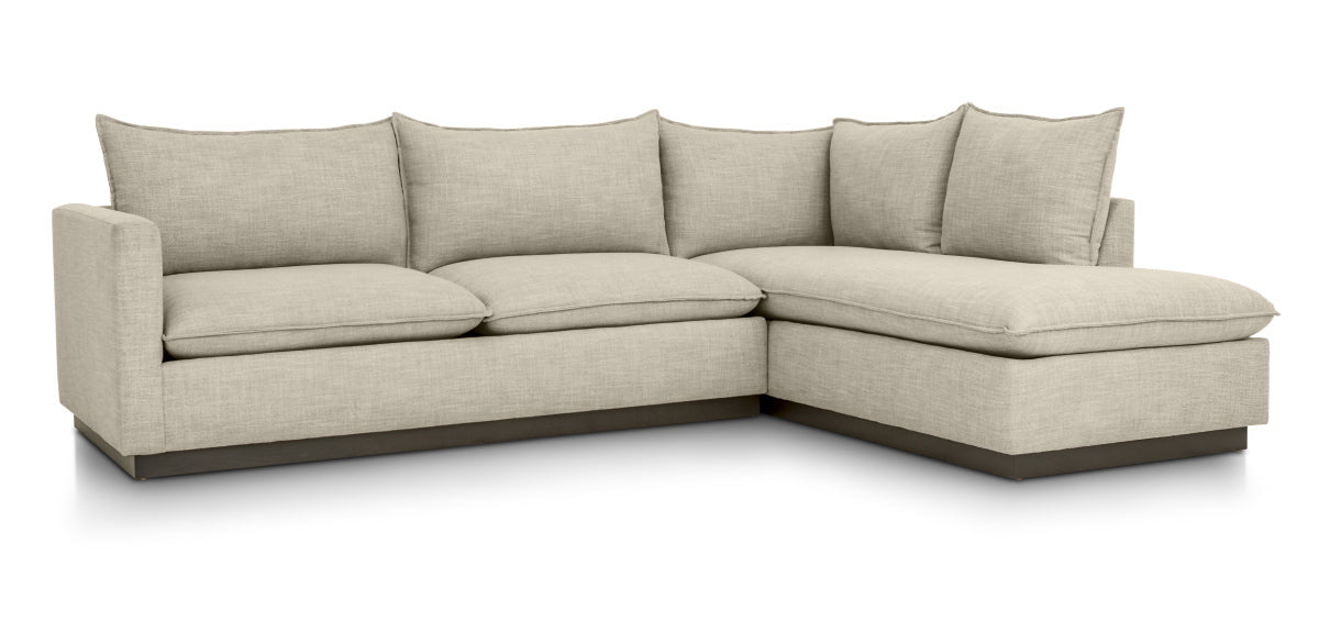 Hedrick Sectional - Catalina Linen