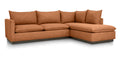 Hedrick Sectional - Hepburn Appricot