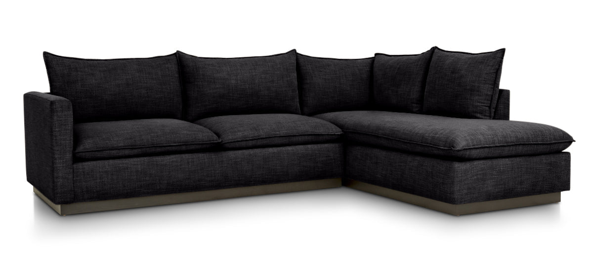 Hedrick Sectional - Lana Onyx