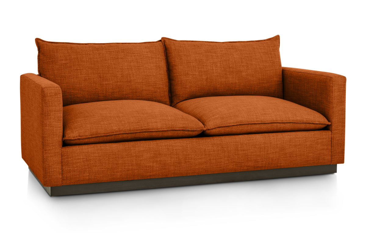 Hedrick Sofa - Durham Tangerine