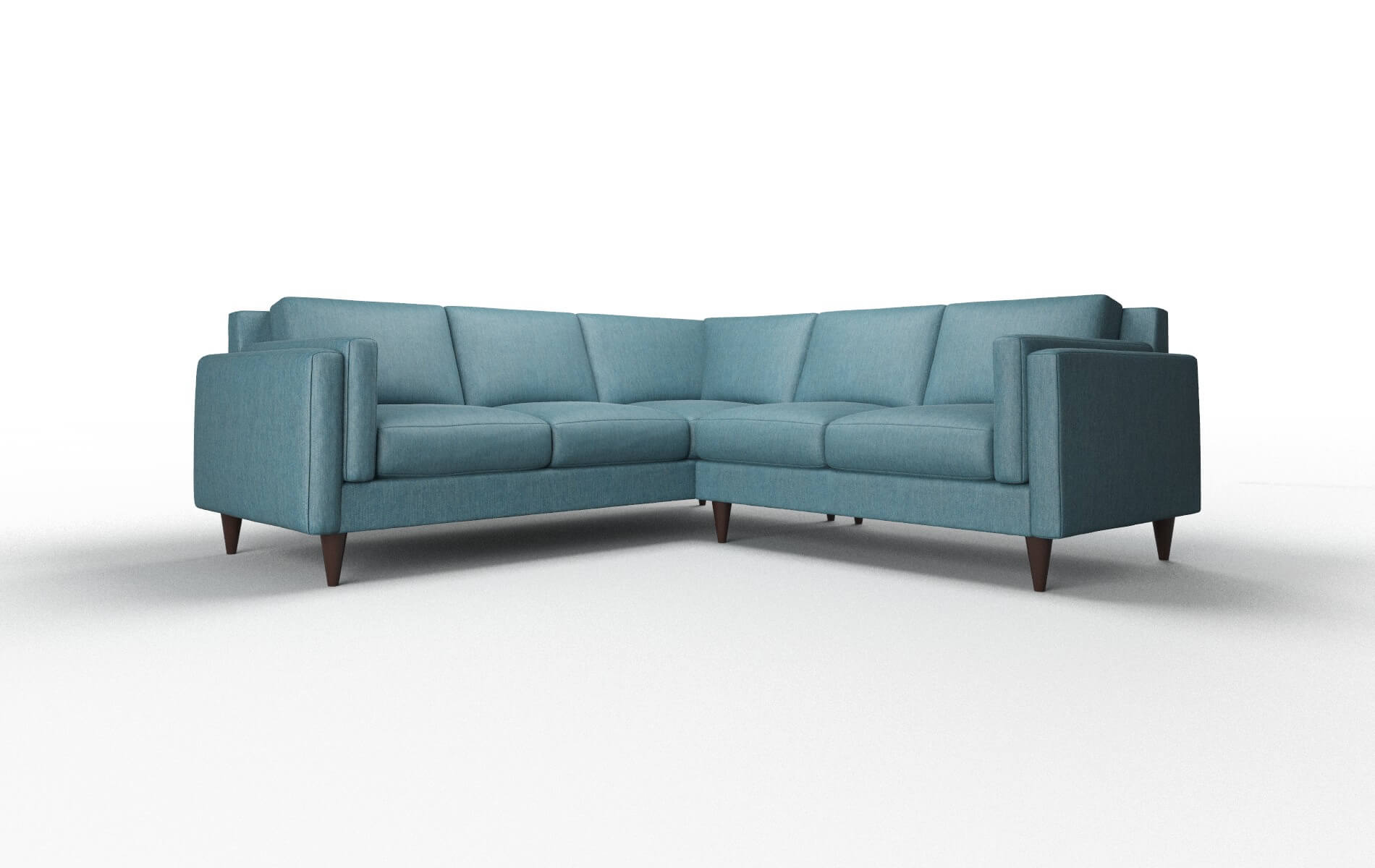 Hanover Sectional - Cosmo Teal