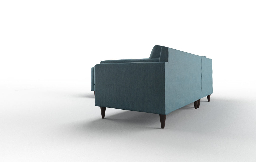 Hanover Sectional - Cosmo Teal