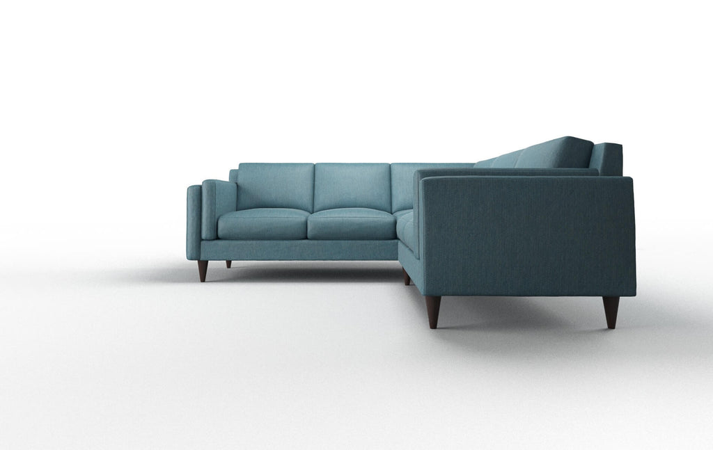 Hanover Sectional - Cosmo Teal