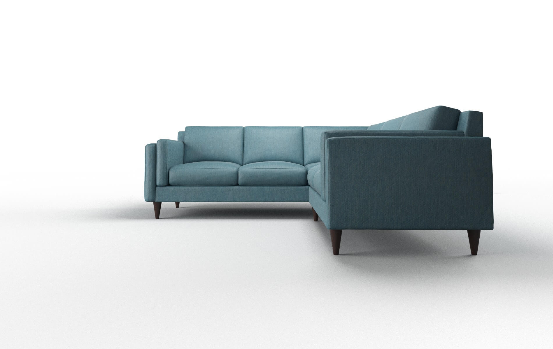 Hanover Sectional - Cosmo Teal