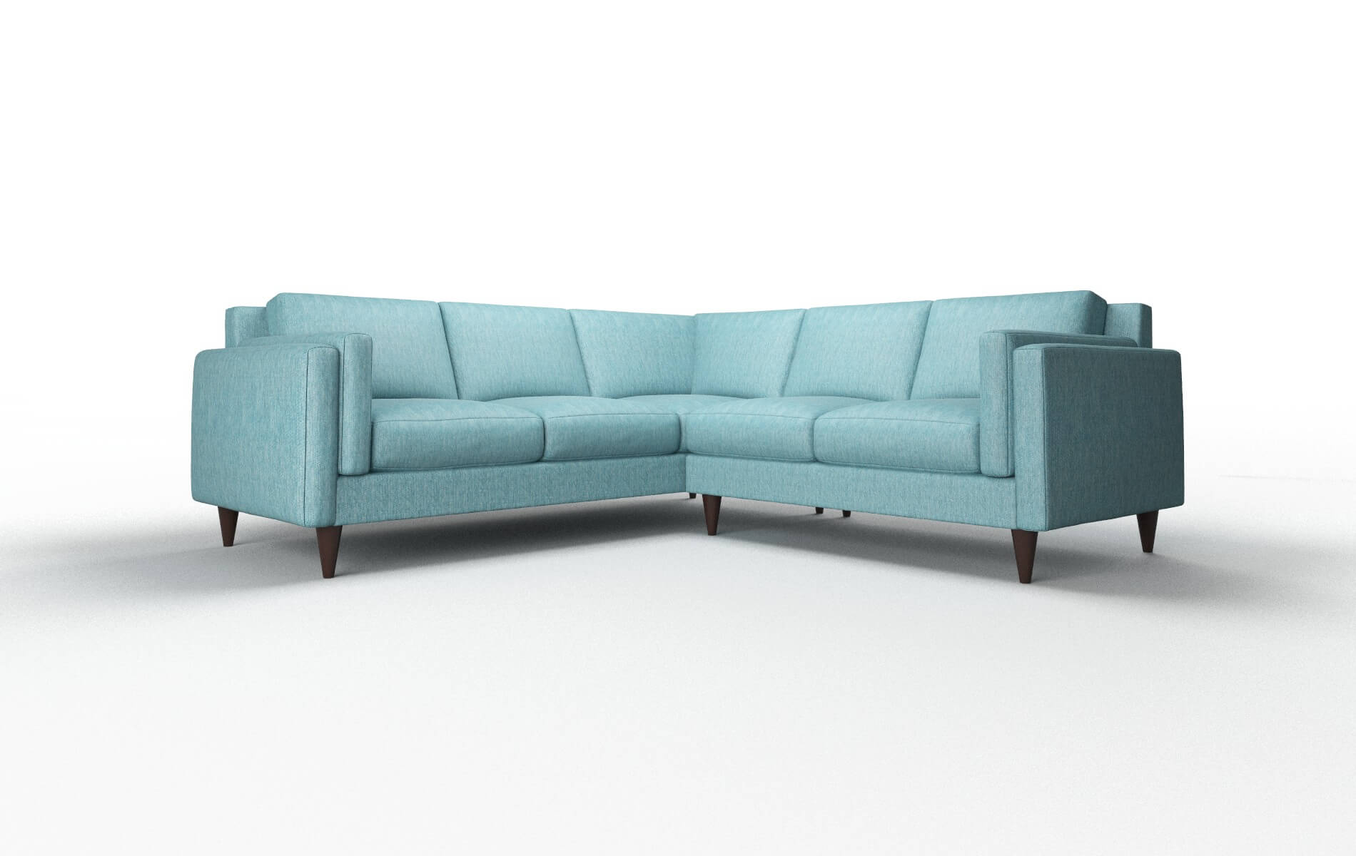 Hanover Sectional - Cosmo Turquoise