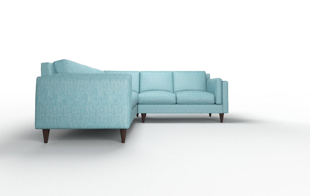 Hanover Sectional - Cosmo Turquoise