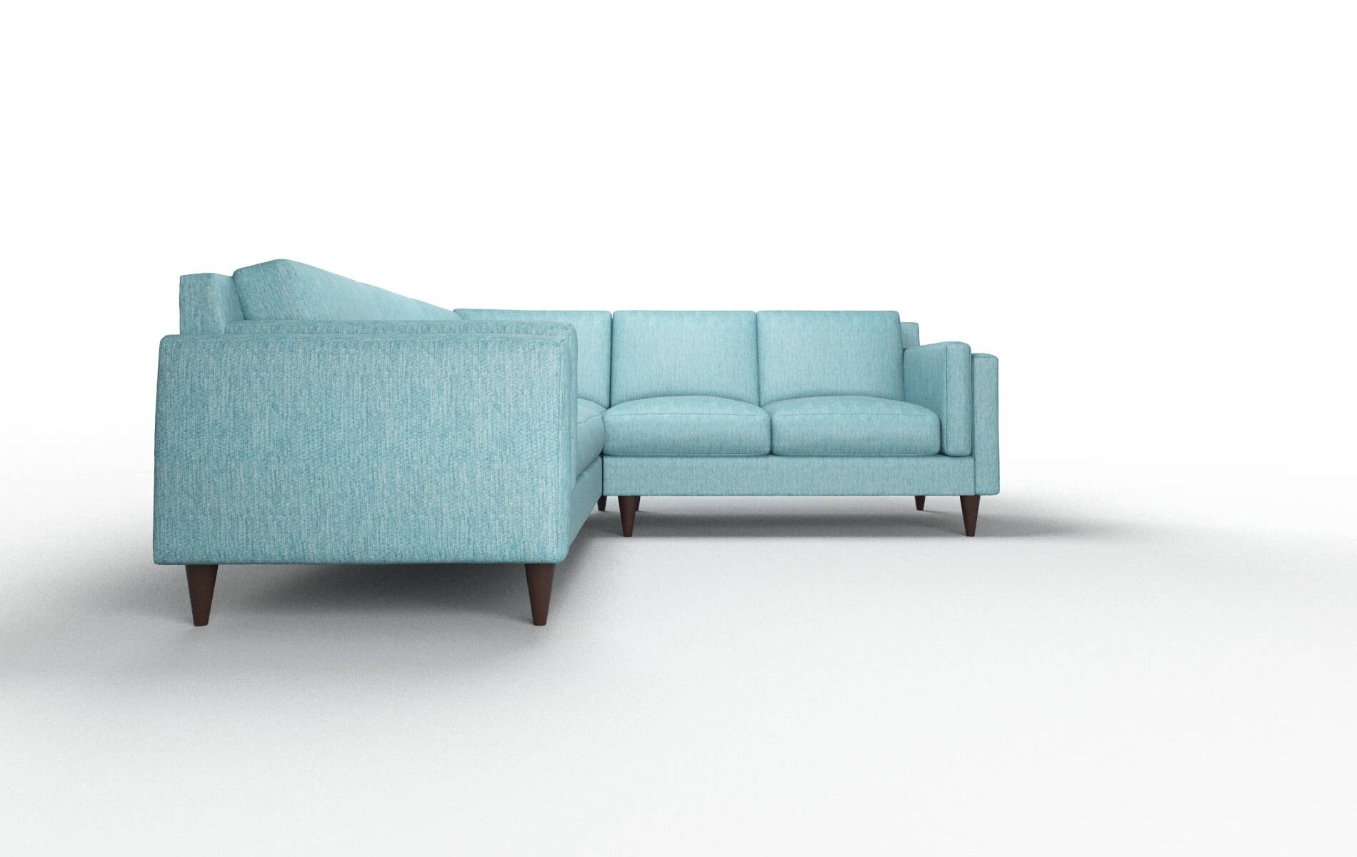 Hanover Sectional - Cosmo Turquoise