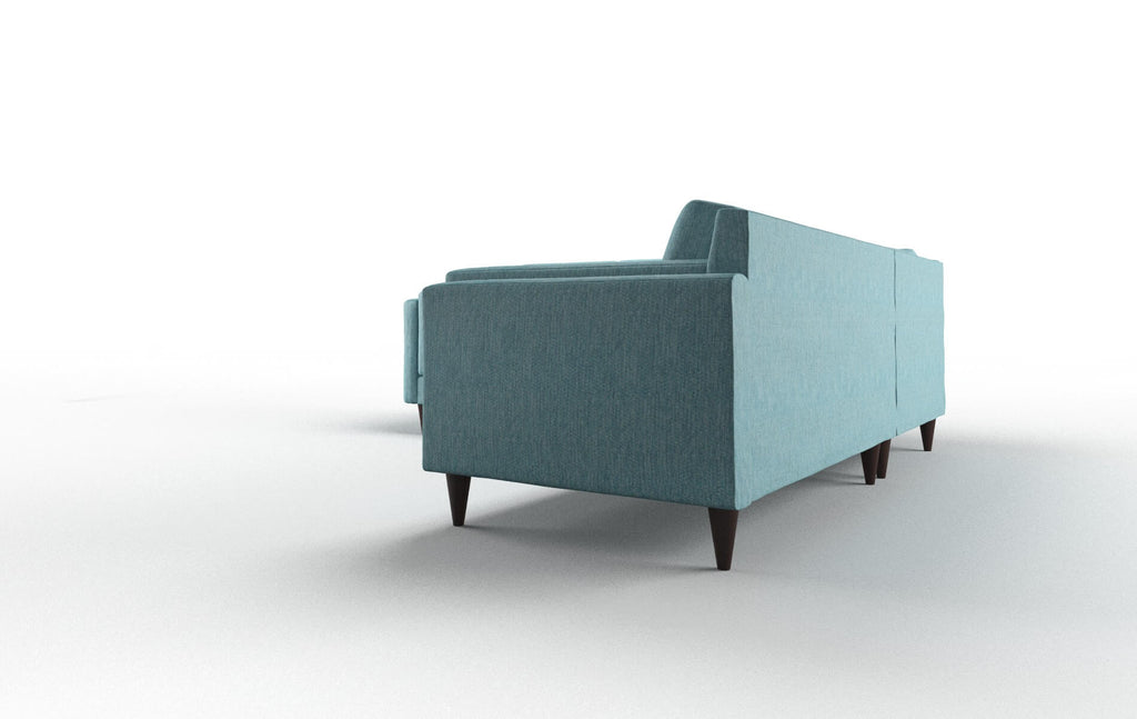 Hanover Sectional - Cosmo Turquoise