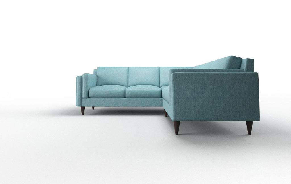 Hanover Sectional - Cosmo Turquoise