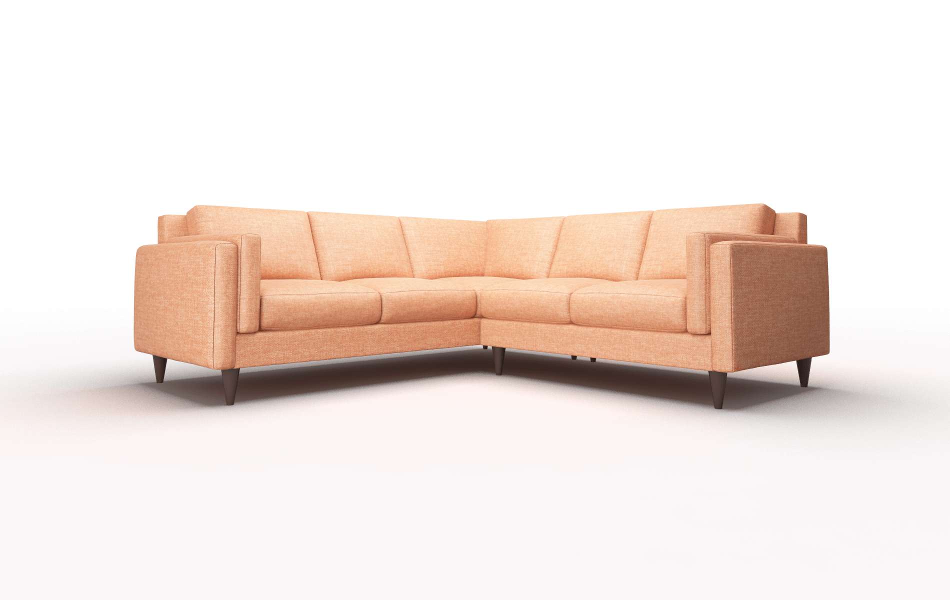 Hanover Sectional - Durham Tangerine