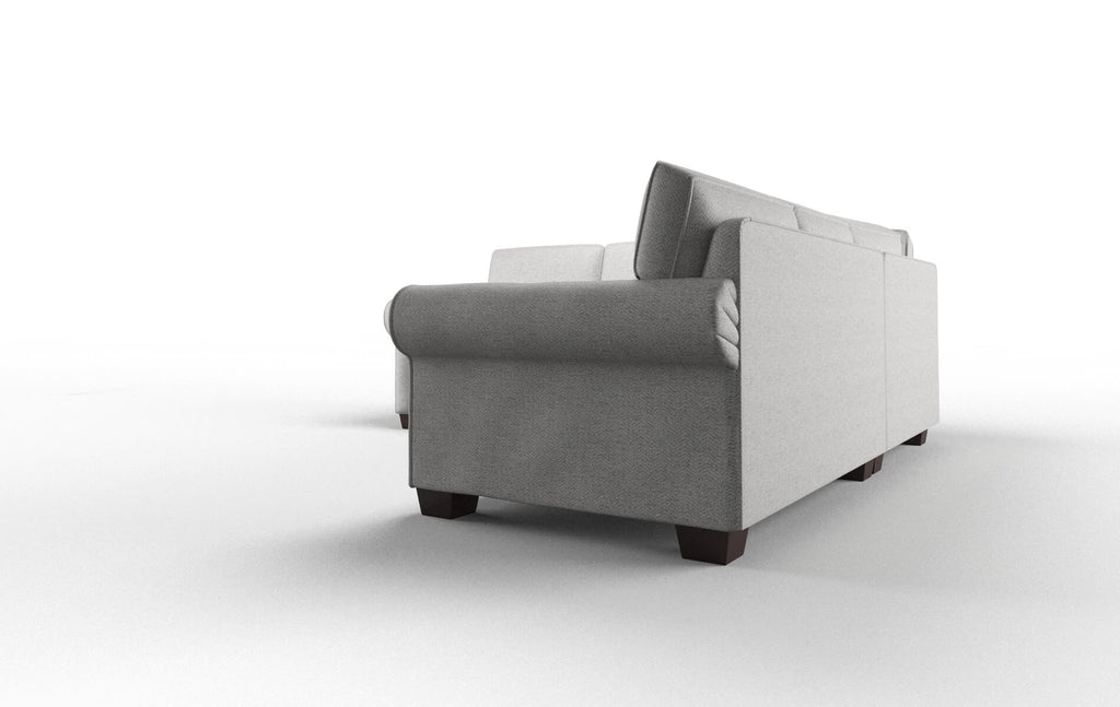 Irlanda Sectional - Catalina Silver