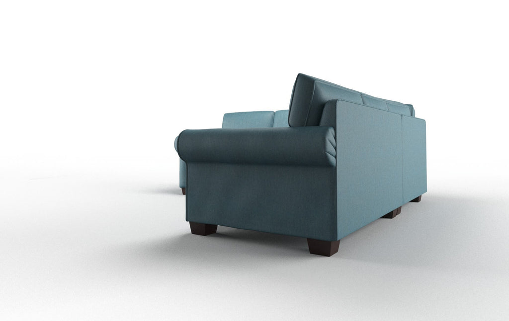 Irlanda Sectional - Cosmo Teal