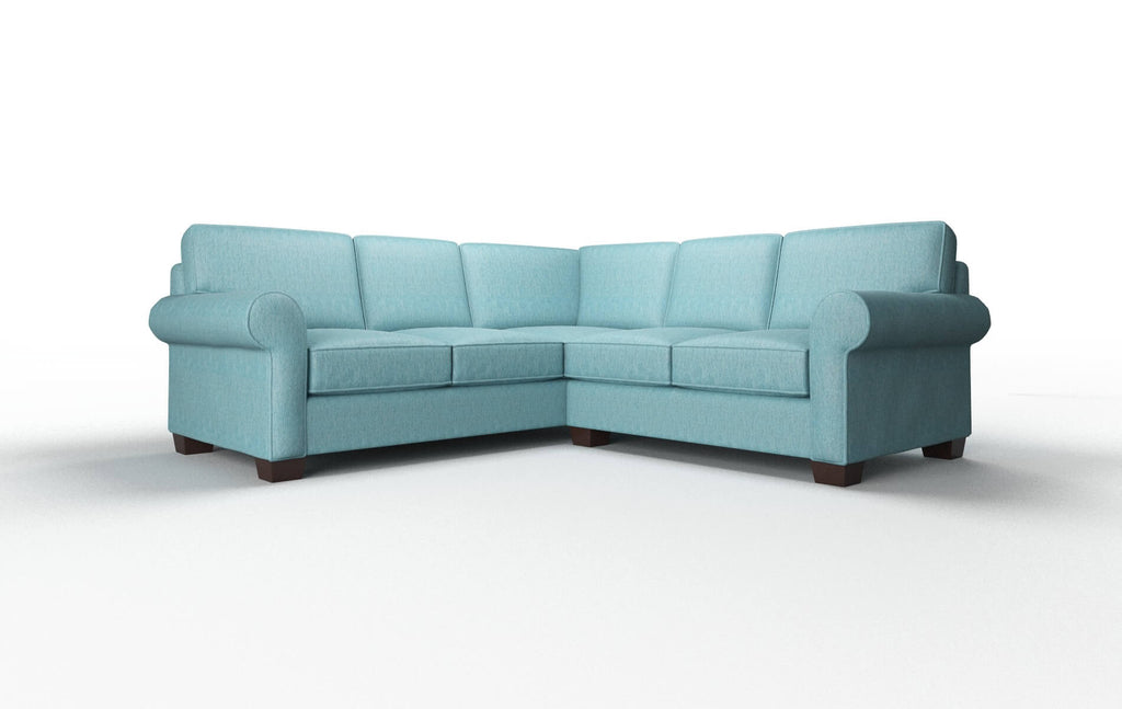 Irlanda Sectional - Cosmo Turquoise