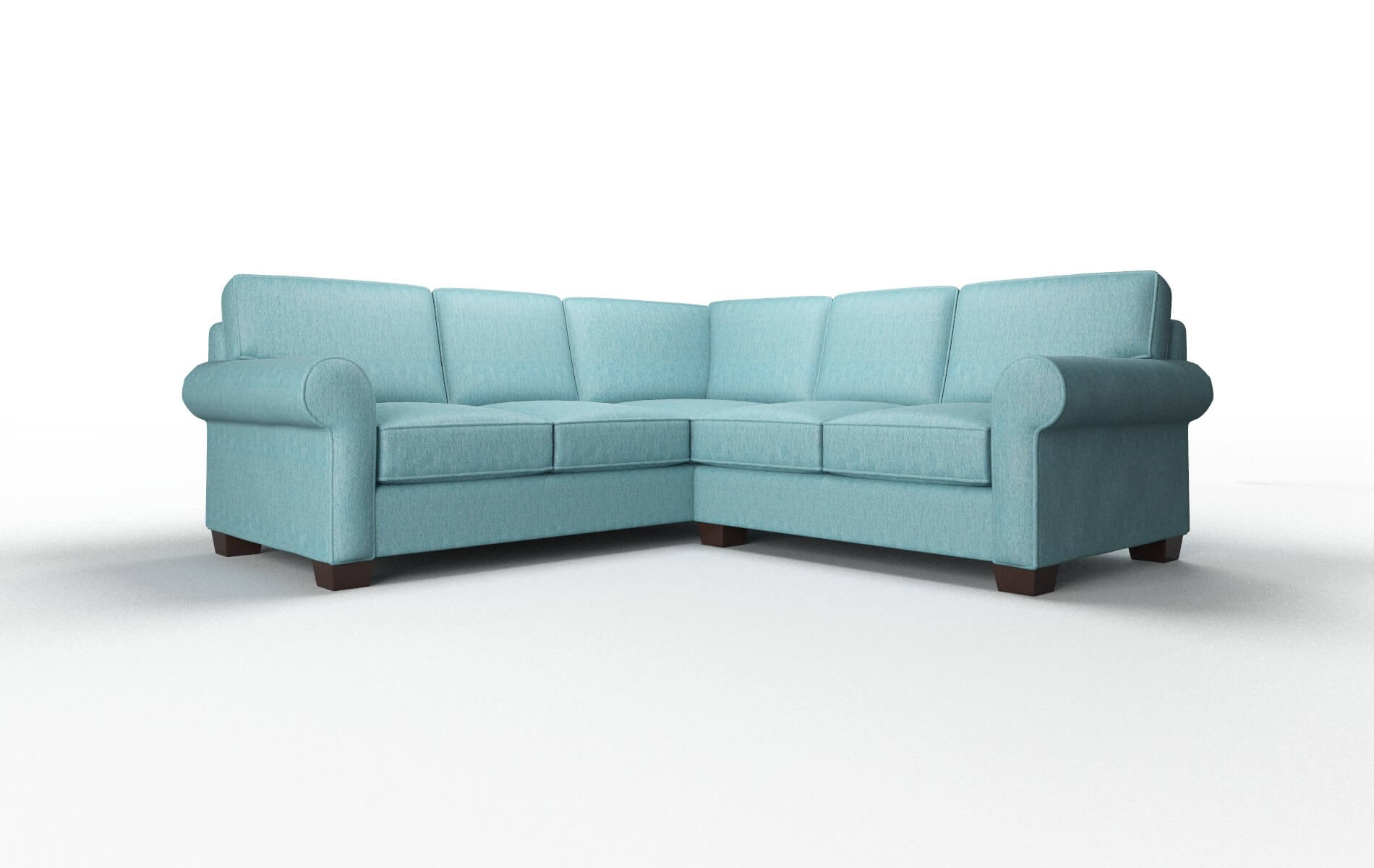 Irlanda Sectional - Cosmo Turquoise