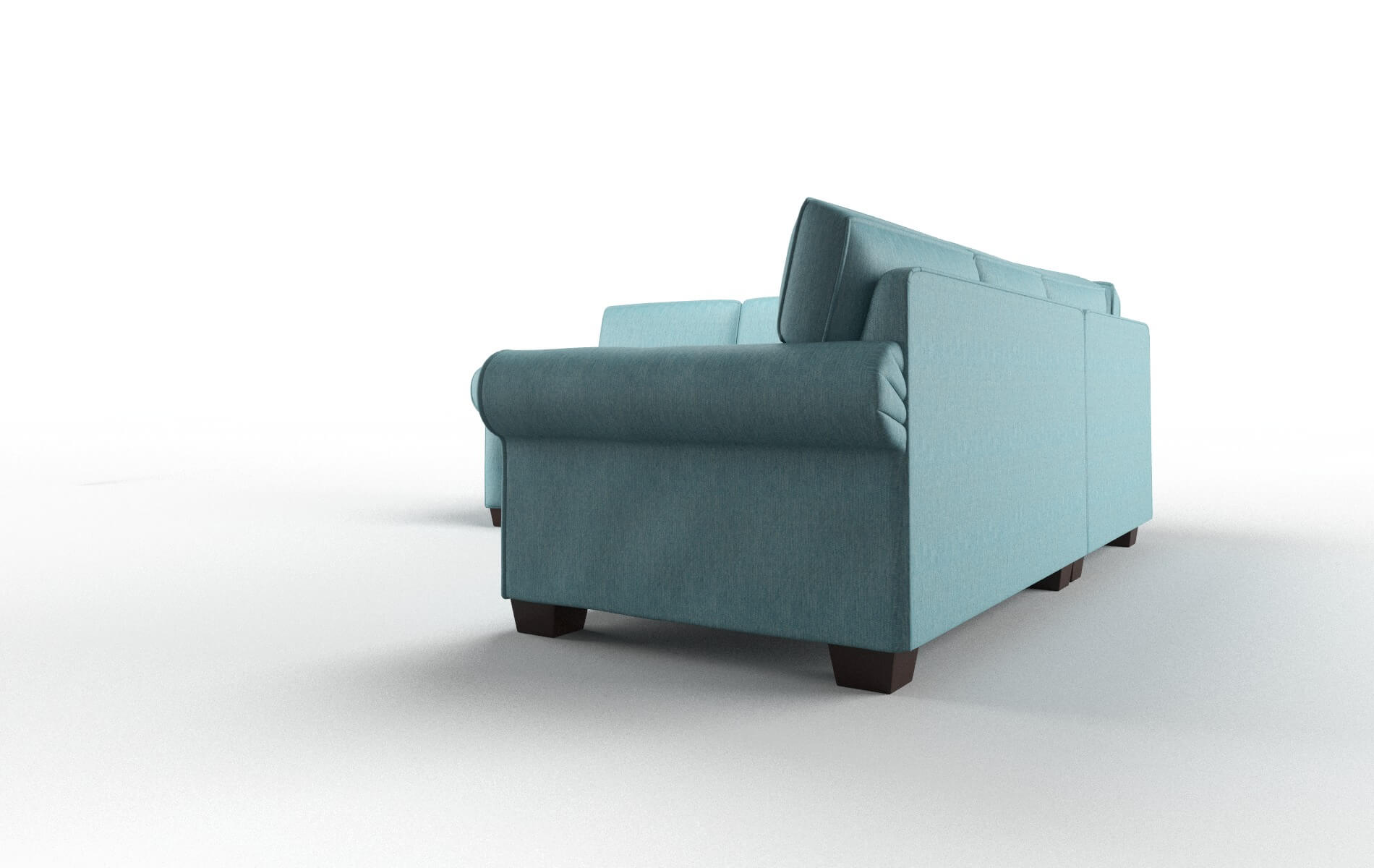 Irlanda Sectional - Cosmo Turquoise