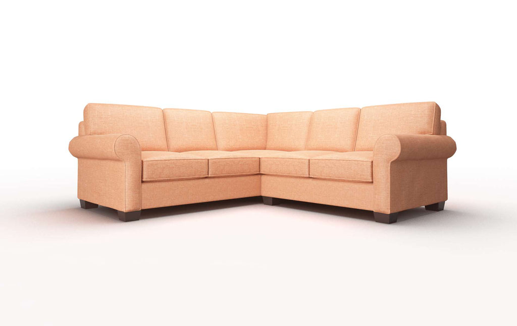 Irlanda Sectional - Durham Tangerine