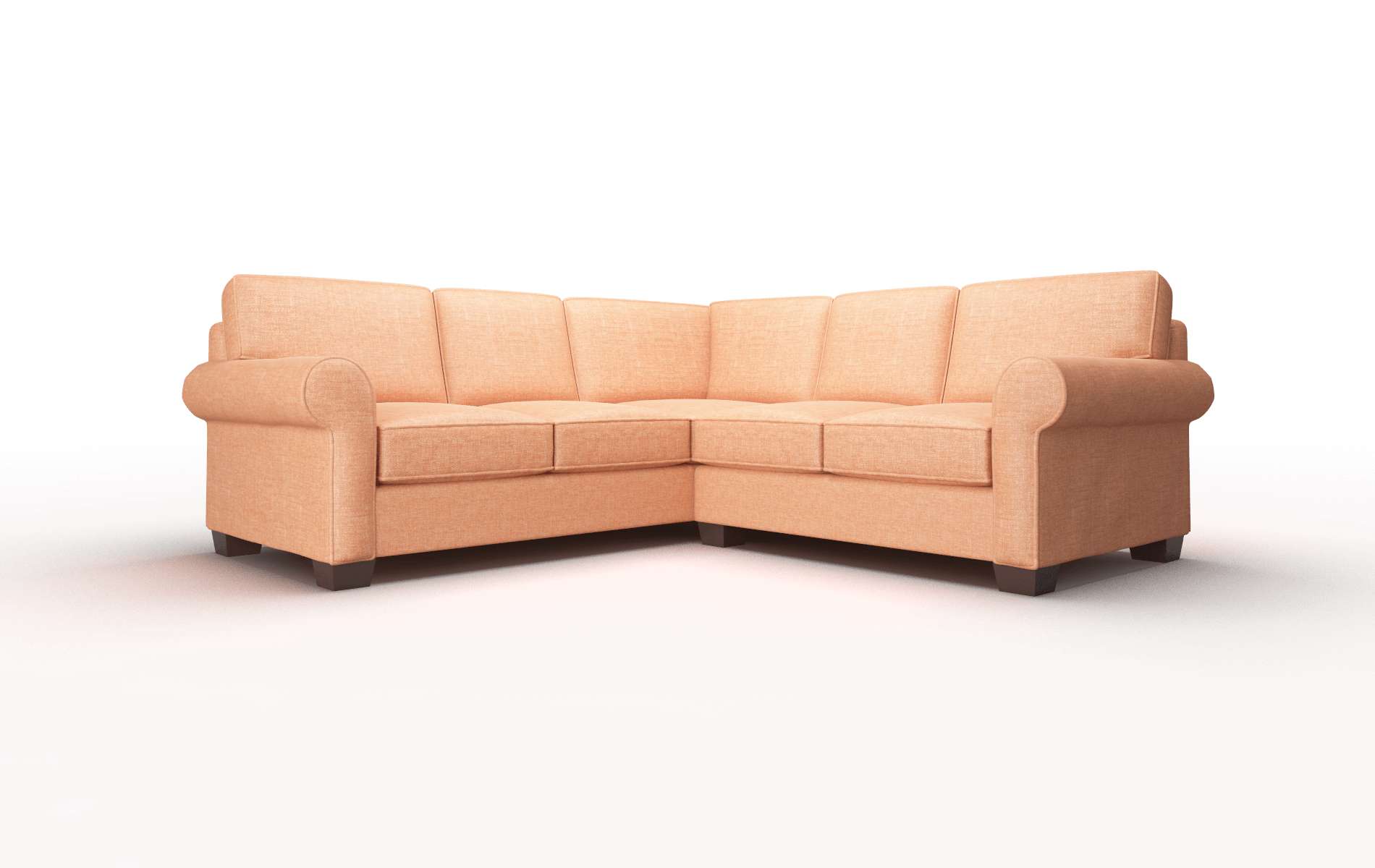 Irlanda Sectional - Hepburn Appricot