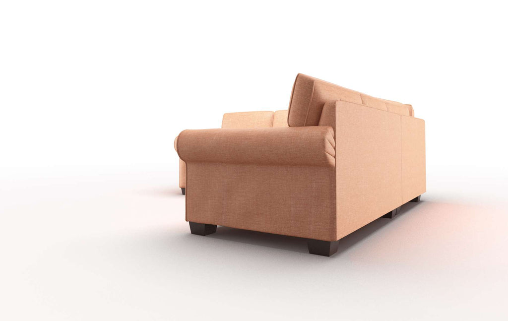 Irlanda Sectional - Hepburn Appricot