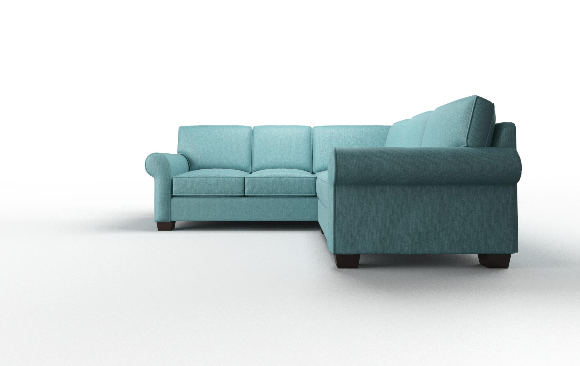 Irlanda Sectional - Parker Turquoise