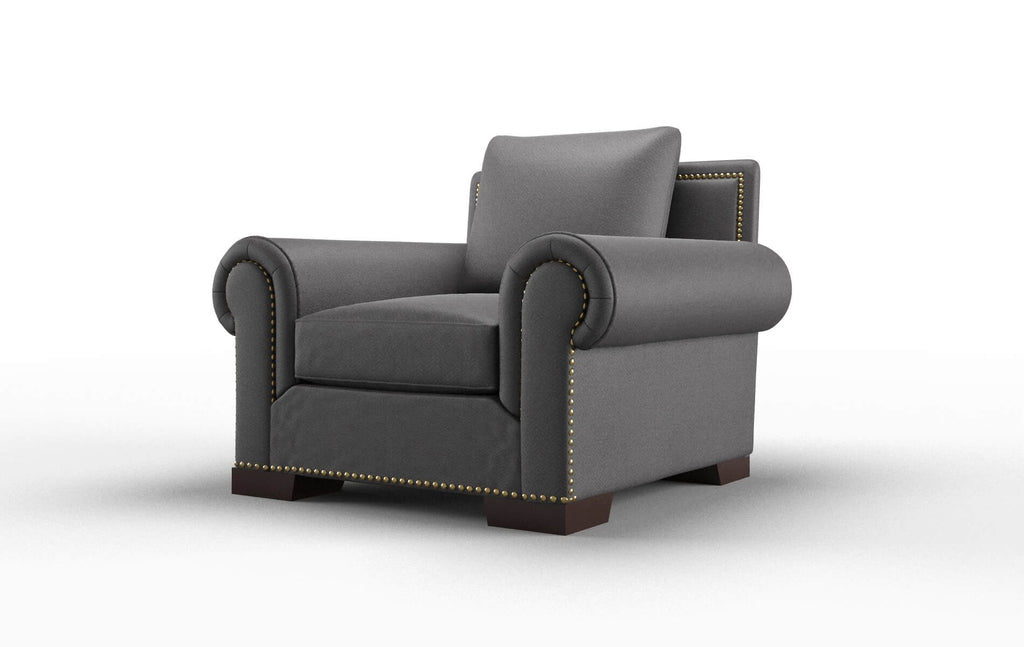 Johnson Chair - Catalina Charcoal