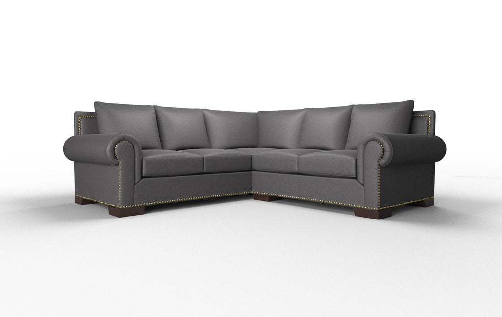 Johnson Sectional - Catalina Charcoal