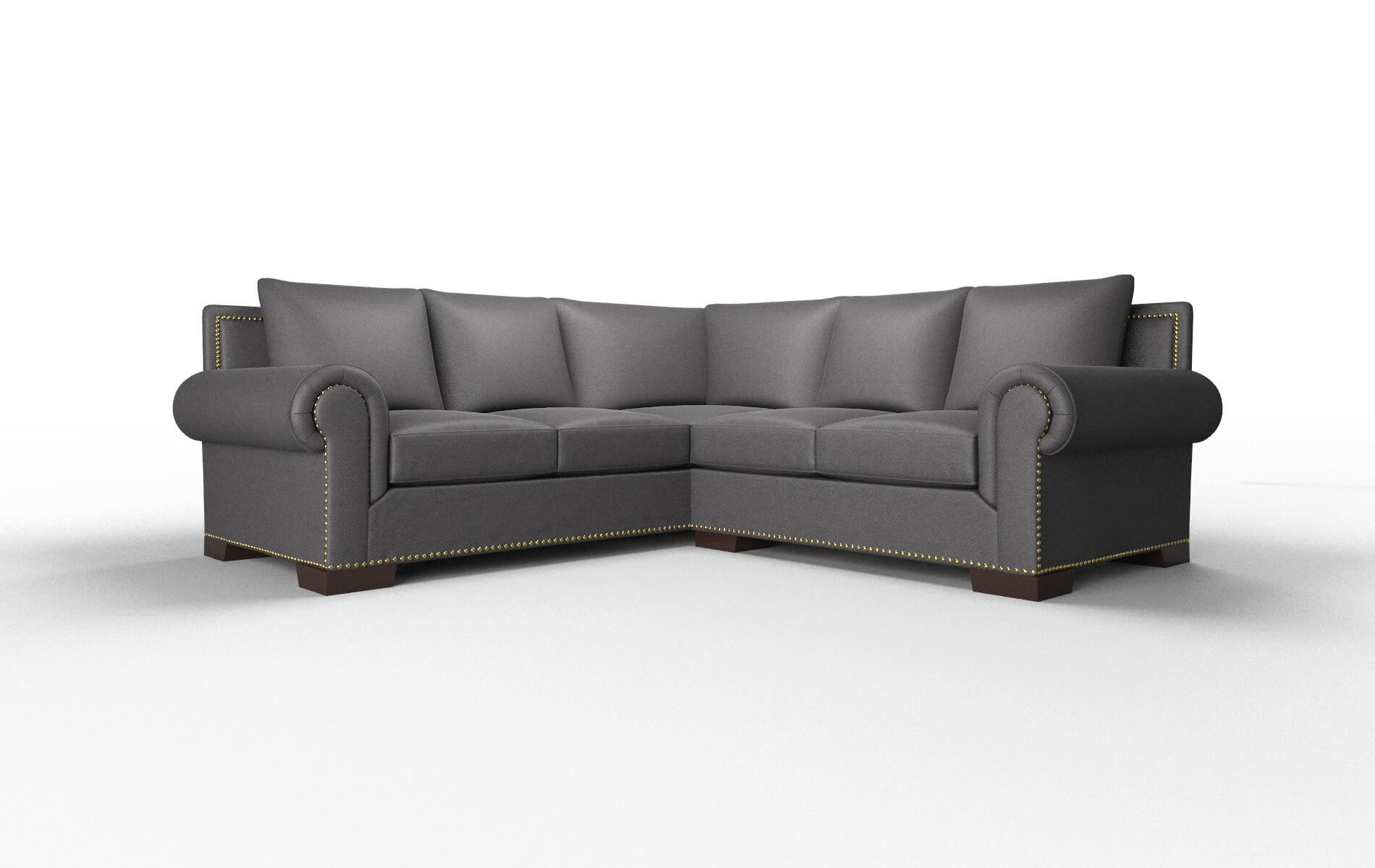 Johnson Sectional - Catalina Charcoal
