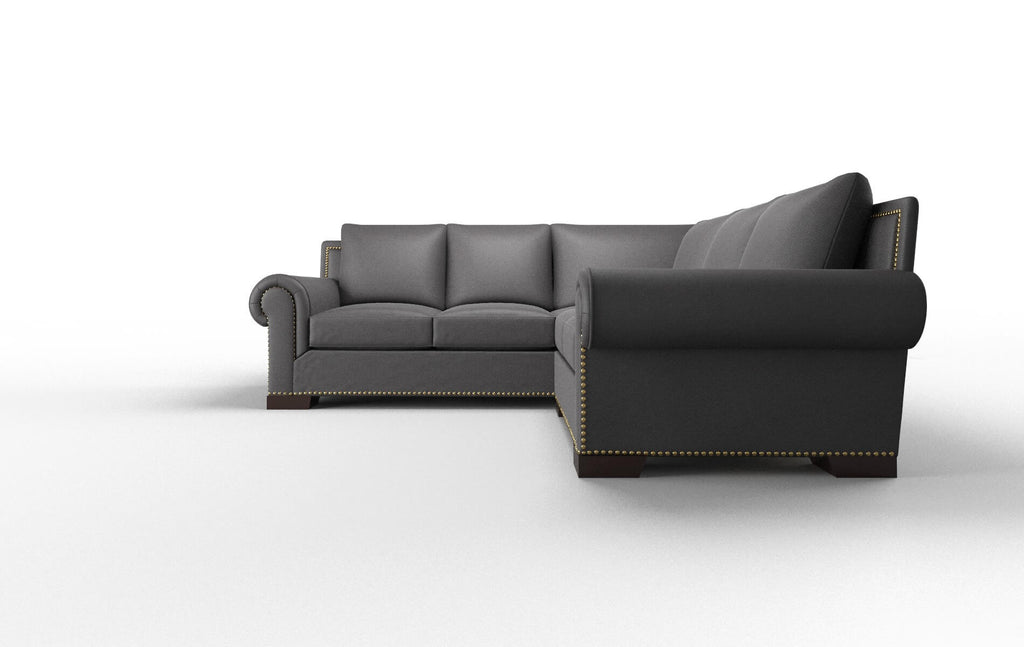 Johnson Sectional - Catalina Charcoal