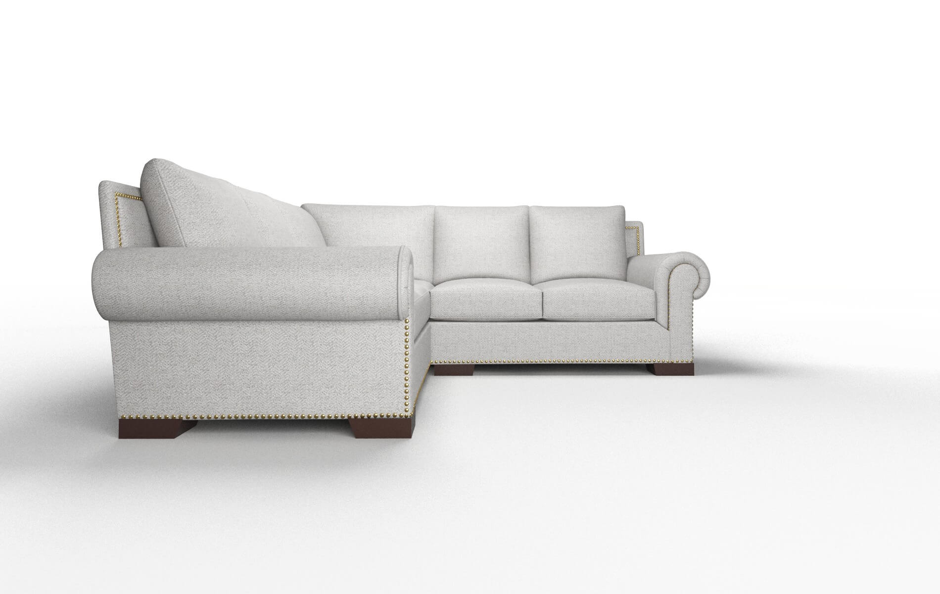 Johnson Sectional - Catalina Silver